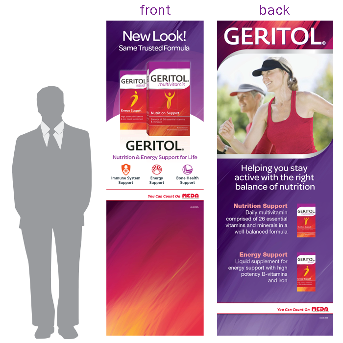 Geritol Kiosk at the annual NACDS expo